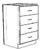 Four Drawer Cabinet